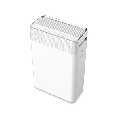 বাড়ির জন্য CADR 210m3/H HEPA ফিল্টার এয়ার পিউরিফায়ার 45W টাচ কন্ট্রোল এয়ার ক্লিনার
